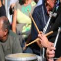Sond of Kintyre pipe band (Ecosse)