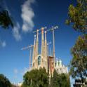 La Sagrada Familia (en travaux... depuis 128 ans !)